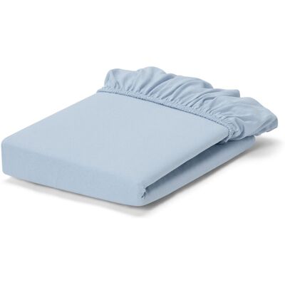 Tchibo - Extrahohes Jersey-Spannbettlaken - hellblau Tchibo - Extrahohes Jersey-Spannbettlaken - hellblau