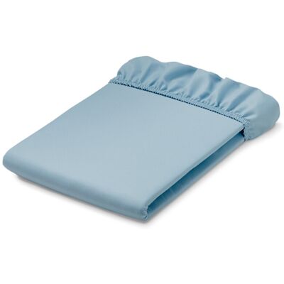 Tchibo - Microfaser-Fixleintuch - hellblau Tchibo - Microfaser-Fixleintuch - hellblau