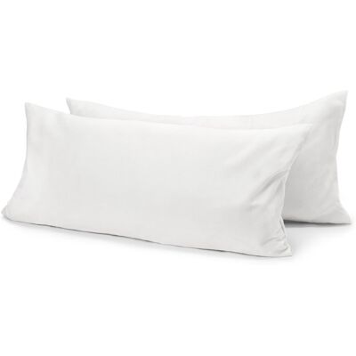 Tchibo - 2 Kopfkissen-Schutzbezüge - offwhite Tchibo - 2 Kopfkissen-Schutzbezüge - offwhite