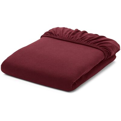 Tchibo - Jersey-Fixleintuch - bordeaux Tchibo - Jersey-Fixleintuch - bordeaux