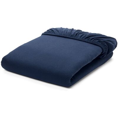 Tchibo - Jersey-Fixleintuch - dunkelblau Tchibo - Jersey-Fixleintuch - dunkelblau