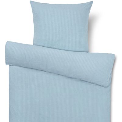 Tchibo - Seersucker-Bettwäsche - hellblau Tchibo - Seersucker-Bettwäsche - hellblau