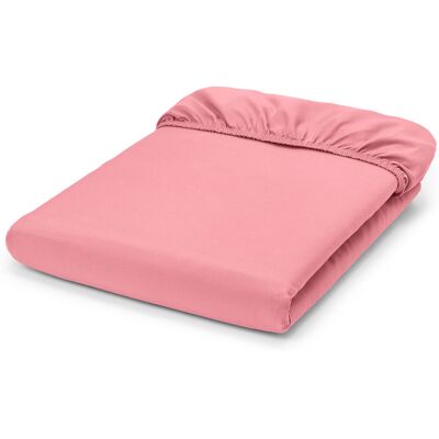 Tchibo - Jersey-Fixleintuch - rosa Tchibo - Jersey-Fixleintuch - rosa