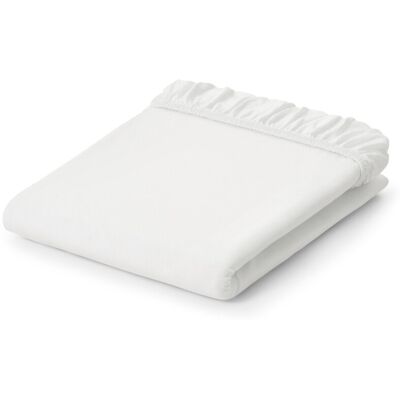 Tchibo - Jersey-Fixleintuch - weiss Tchibo - Jersey-Fixleintuch - weiss