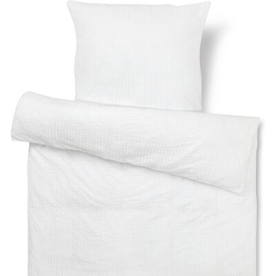 Tchibo - Seersucker-Bettwäsche - weiss Tchibo - Seersucker-Bettwäsche - weiss