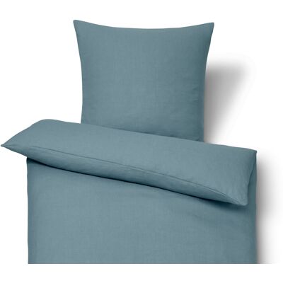 Tchibo - Leinen-Bettwäsche - blau Tchibo - Leinen-Bettwäsche - blau