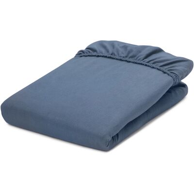 Tchibo - Biber-Fixleintuch - blau Tchibo - Biber-Fixleintuch - blau