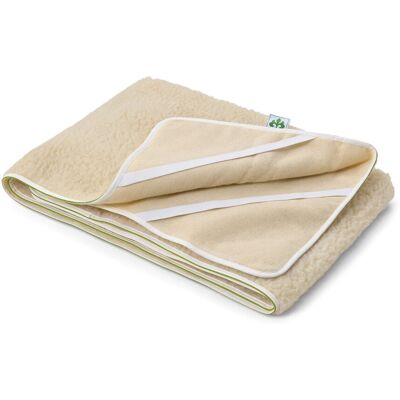 irisette® greenline Schurwoll-Matratzenauflage - weiss irisette® greenline Schurwoll-Matratzenauflage - weiss