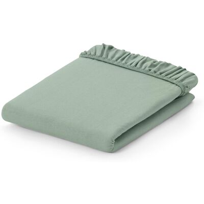 Tchibo - Jersey-Fixleintuch - grün Tchibo - Jersey-Fixleintuch - grün