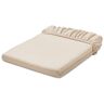 Jersey-Fixleintuch - Tchibo - Beige Baumwolle   unisex