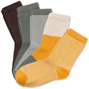 Tchibo - 5 Paar Socken - Weiss -Kinder - Gr.: 31-34 Baumwolle 1x 31-34 unisex