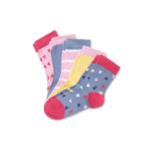 Tchibo - 5 Paar Socken aus Bio-Baumwolle - Blau -Kinder - Gr.: 27-30 Baumwolle 1x 27-30 unisex