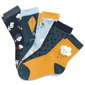 Tchibo - 5 Kleinkind-Socken - Dunkelblau -Kinder - Gr.: 27-30 Baumwolle 1x 27-30 unisex