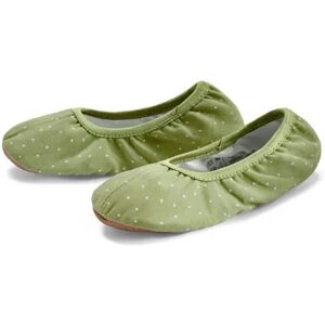 Tchibo - Kleinkinder-Gymnastikschuhe - Olivgrün -Kinder - 100% Baumwolle - Gr.: 24 Baumwolle  24 unisex