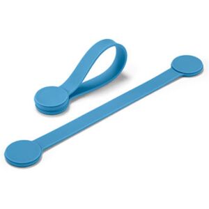 2 Magnet-Clips - Tchibo - Blau Silikon Blau  unisex