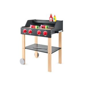 Tchibo - Spielgrill aus Holz - Mehrfarbig -Kinder Metall   unisex