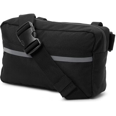 Tchibo - 2-in-1-Lenkertasche - schwarz Tchibo - 2-in-1-Lenkertasche - schwarz