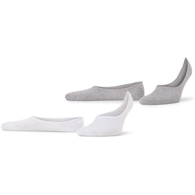 Tchibo - 2 Paar Sneaker-Füsslinge - Damen - Gr. 41-43 - weiss Tchibo - 2 Paar Sneaker-Füsslinge - Damen - Gr. 41-43 - weiss