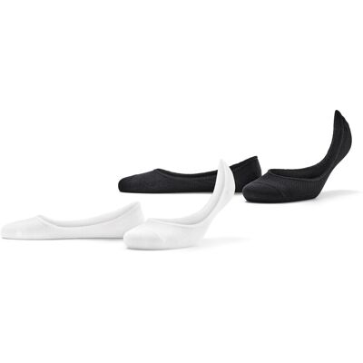 Tchibo - 2 Paar Sneaker-Füsslinge - Damen - Gr. 41-43 - schwarz Tchibo - 2 Paar Sneaker-Füsslinge - Damen - Gr. 41-43 - schwarz
