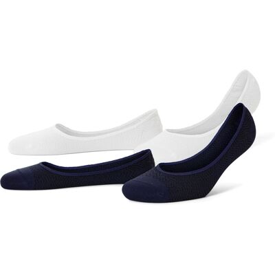 Tchibo - 2 Paar Sneaker-Füsslinge - Damen - Gr. 41-43 - dunkelblau Tchibo - 2 Paar Sneaker-Füsslinge - Damen - Gr. 41-43 - dunkelblau