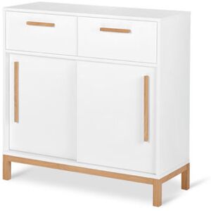 Sideboard »Eklund« mit 2 Schubladen und Schiebetüren Tchibo - Braun Holz   unisex