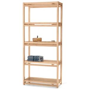 Standregal - Tchibo - Braun Holz Holz  unisex