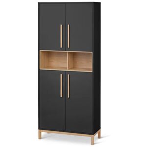 Bad-Hochschrank »Eklund« - Tchibo - Anthrazit Holz   unisex