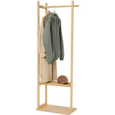 Tchibo - Kleiderständer mit Ablage - 64x35x175cm - naturfarben - Tchibo - Kleiderständer mit Ablage - 64x35x175cm - naturfarben -