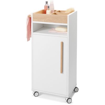 Tchibo - Bad-Beistellwagen »Eklund« - 40x30x88cm - braun - Tchibo - Bad-Beistellwagen »Eklund« - 40x30x88cm - braun -