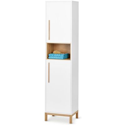Tchibo - Bad-Hochschrank »Eklund« - 45x35x190cm - braun - Tchibo - Bad-Hochschrank »Eklund« - 45x35x190cm - braun -