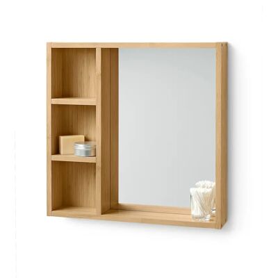 Tchibo - Spiegel aus FSC®-zertifiziertem - 50x10x50cm - naturfarben - Tchibo - Spiegel aus FSC®-zertifiziertem - 50x10x50cm - naturfarben -