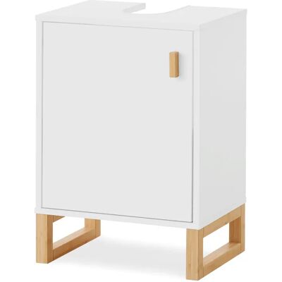 Tchibo - Waschbeckenunterschrank mit Tür - 40x30x66,2cm - weiss - Tchibo - Waschbeckenunterschrank mit Tür - 40x30x66,2cm - weiss -