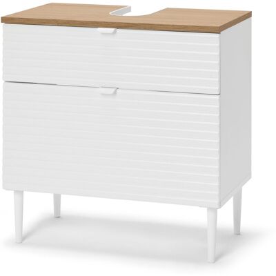 Tchibo - Waschbeckenunterschrank »Sonari« mit Schubladen - 60x37,1x59,5cm - braun - Tchibo - Waschbeckenunterschrank »Sonari« mit Schubladen - 60x37,1x59,5cm - braun -
