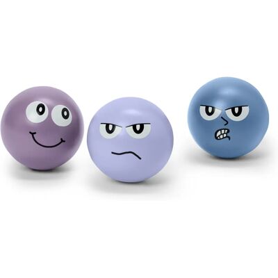 Tchibo - 3 Anti-Stressbälle - lila Tchibo - 3 Anti-Stressbälle - lila
