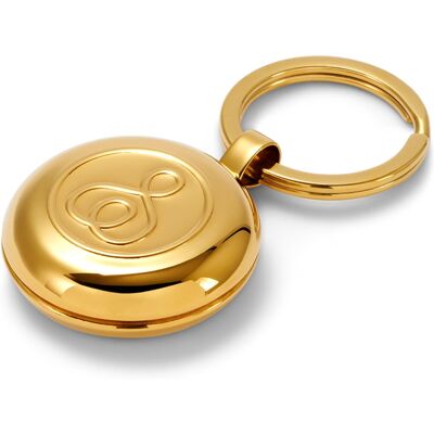 Tchibo - Pillendosen-Schlüsselbund - gold Tchibo - Pillendosen-Schlüsselbund - gold