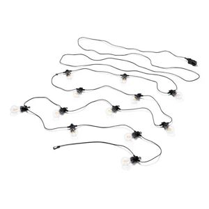 LED-Filament-Lichterkette - Tchibo - Schwarz Kunststoff   unisex