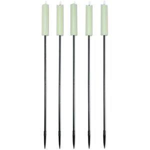 Tchibo - 5 LED-Gartenfackeln - hellgrün Tchibo - 5 LED-Gartenfackeln - hellgrün