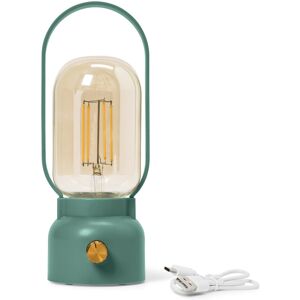 Tchibo - LED-Akku-Outdoor-Tischleuchte »Laterne« - grün Tchibo - LED-Akku-Outdoor-Tischleuchte »Laterne« - grün