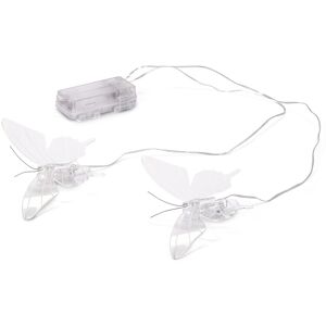 Tchibo - 2 LED-Outdoor-Schmetterlinge - 9x10x5cm - transparent - Kunststoff Tchibo - 2 LED-Outdoor-Schmetterlinge - 9x10x5cm - transparent - Kunststoff
