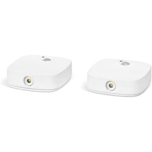 Tchibo - 2 LED-Multifunktionsleuchten - 8x2x8cm - weiss - Kunststoff Tchibo - 2 LED-Multifunktionsleuchten - 8x2x8cm - weiss - Kunststoff