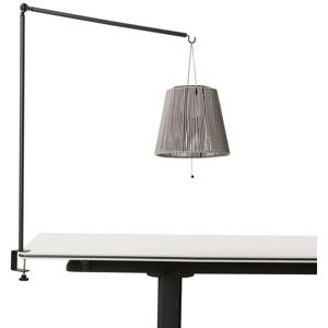 Tchibo - Akku-Solar-Laterne mit Tischhalterung - schwarz Tchibo - Akku-Solar-Laterne mit Tischhalterung - schwarz