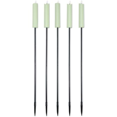 Tchibo - 5 LED-Gartenfackeln - hellgrün Tchibo - 5 LED-Gartenfackeln - hellgrün
