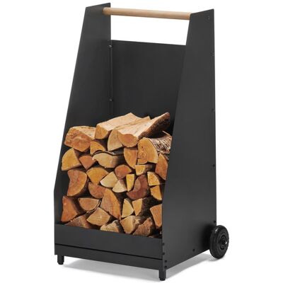 Tchibo - Kaminholzwagen - 56x45x95cm - schwarz - Tchibo - Kaminholzwagen - 56x45x95cm - schwarz -