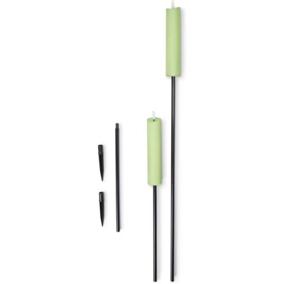 Tchibo - 2 LED-Gartenfackeln - hellgrün Tchibo - 2 LED-Gartenfackeln - hellgrün