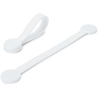 Tchibo - 2 Magnet-Clips - weiss Tchibo - 2 Magnet-Clips - weiss
