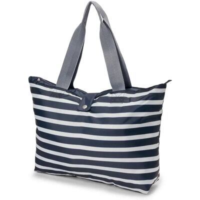 Tchibo - Faltbare Strandtasche - dunkelblau Tchibo - Faltbare Strandtasche - dunkelblau