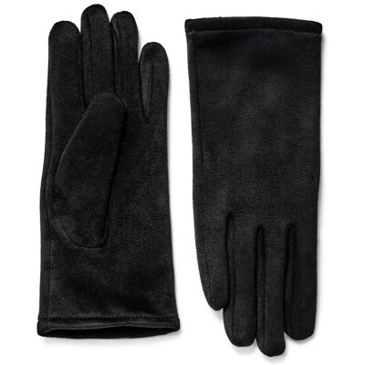 Tchibo - Handschuhe in Velourlederoptik - Damen - Gr. 8 - schwarz Tchibo - Handschuhe in Velourlederoptik - Damen - Gr. 8 - schwarz