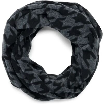 Tchibo - Bedruckter Fleece-Loop - schwarz Tchibo - Bedruckter Fleece-Loop - schwarz