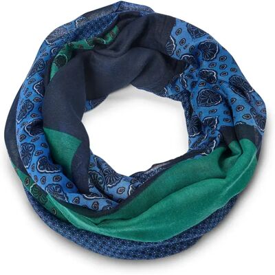 Tchibo - Bedruckter Loop-Schal - blau Tchibo - Bedruckter Loop-Schal - blau