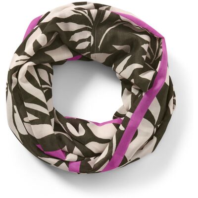 Tchibo - Bedruckter Loop-Schal - creme Tchibo - Bedruckter Loop-Schal - creme